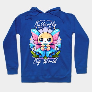 butterfly enjoy world Hoodie